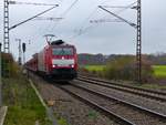 DB Cargo Lokomotive 189 072-2 Devesstrae, Salzbergen 21-11-2019.