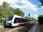 Abellio Triebzug ET 25 2208 bahnhof Empel-Rees 21-08-2020.