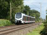 Abellio Triebzug ET 25 2213 Wasserstrasse, Hamminkeln 30-07-2021.