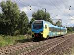 Abellio Westfalenbahn Triebzug ET 4 02 Devesstrae, Salzbergen 16-09-2021.