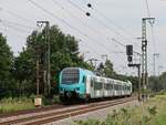 Keolis Eurobahn Stadler FLIRT 3 Triebzug ET 4.05 Devesstrae, Salzbergen 03-06-2022.