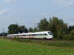 ICE T5 Triebzug 415 501-6 (Tz 1501) mit dem Name  Eisenach  Devesstra�e, Salzbergen 11-09-2020.