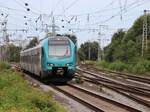 Keolis Eurobahn Stadler FLIRT 3 Triebzug ET 4.05 Gleis 3 Bahnhof Salzbergen 27-08-2025.
