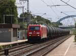 DB Cargo Lokomotive 185 217-7 Gles 4 Bahnhof Salzbergen 27-08-2025.