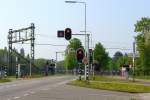 Bahnbergang Kanaalweg Leiden.