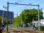 Bahnbergang Morsweg, Leiden 06-05-2016.