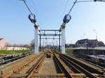 Eisenbahnbrcke  Delflandse Buitensluis , Vlaardingen 16-03-2017.