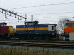 EETC Dieselok 6005 Watergraafsmeer, Amsterdam 16-12-2015.