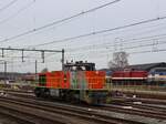 RTS Rail Swietelsky Rail Benelux Diesellokomotive 92 84 2275 101-8 NL-ATLU Bahnhof Amersfoort Centraal 20-02-2024.