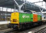 Rotterdam Rail Feeding (RRF) Lok Nummer 18 fotografiert in Rotterdam centraal station am 04-08-2010.