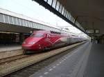 SNCF Thalys TW 4540 aus Paris fotografiert auf Gleis 13 in Rotterdam Centraal Station am 27-04-2011.