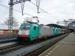 NMBS Loks 2806 und 2802 mit iIC nach Brussel.