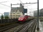 SNCF Thalys TW PBA 4538 Ankunft Amsterdam Centraal Station 16-09-2015.