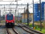 NS FLIRT R-Net Triebzug 2010 Alphen aan den Rijn 17-12-2019.