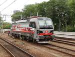 SBB Cargo Lokomotive 193 452-0 (91 80 6193 452-0 D-SIEAG )  Schweizpiercer/Helvetia  Bahnhof Venlo, Niederlande 24-07-2025.