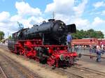 VSM(Veluwse Stoomtrein Maatschappij)Dampflok 23 071 Bahnhof Beekbergen 03-09-2017.