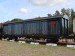 ZLSM (Zuid‐Limburgse Stoomtrein Maatschappij) Nummer 225-31 Hbis Schiebewandwagen Baujahr  Talbot Baujahr 1973.