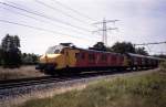 Ein Motorpost mit Postwagen bei Amersfoort 21-09-1998.