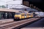 SGM-III (Sprinter) als Nahverkehrzug nach Den haag CS fotografiert in Leiden am 29-07-1992.