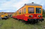 Ex-SNCB 4333 steht am Offener Tur Tag 17 Augustus 2024 ins Retrotrain-Museum in Saint-Ghislain.