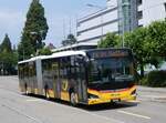 (264'059) - Eurobus, Arbon - Nr. 14/TG 185'521/PID 12'088 - MAN am 27. Juni 2024 beim Bahnhof Arbon