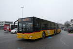 (284'690) - PostAuto Ostschweiz - TG 158'213/PID 4818 - MAN (ex PostAuto Graub�nden; ex PostAuto Ostschweiz SZ 68'458; ex PostAuto Ostschweiz - SZ 44'040; ex Kistler, Reichenburg) am 7. Februar 2026 beim Bahnhof Lyss