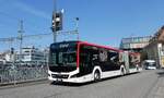 (285'557) - Inderm�hle, Rekingen - Nr. 135/AG 544'376 - MAN am 19. M�rz 2026 beim Bahnhof Baden