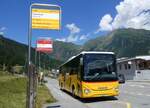 (265'209) - PostAuto Bern - Nr. 88/BE 485'297/PID 10'953 - Iveco am 28. Juli 2024 beim Bahnhof Oberwald