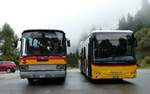 (280'152) - Buzzi, Bern - BE 910'789 - Mercedes (ex Mattli, Wassen/PID 2295) +PostAuto Graubnden GR 102'306/PID 12'012 - Iveco (ex Nr.
