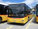 (263'746) - CarPostal Ouest - Nr. 19/VD 639'040/PID 10'094 - MAN (ex MOB Montreux Nr. 19; ex Dnser, Trimmis) am 16. Juni 2024 in Yverdon, Garage