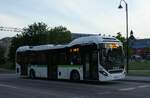(297'906) - Din Tur, Kramfors - Nr. 7895/EJK071 - Volvo am 9. Juni 2026 beim Bahnhof Sundsvall