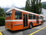 (263'622) - Sgura-Bus, Balerna - TI 257'950 - Saurer/Hess (ex AMSA Chaisso Nr. 15) am 9. Juni 2024 in Faido, Garage Barenco