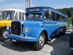 (266'466) - VBZ Zrich - Nr. 9/ZH 5609 - Saurer/SWS (ex Bamert, Wollerau; ex BBA Aarau Nr. 1; ex VBZ Zrich Nr. 209; ex VBZ Zrich Nr. 9) am 31. August 2024 in Oberkirch, CAMPUS Sursee