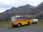 (268'101) - Schmid, Thrishaus - Nr. 9/BE 26'105 - Saurer/R&J (ex Geiger, Adelboden Nr. 9) am 12. Oktober 2024 auf dem Bundlger