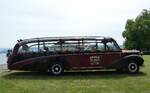 (287'488) - Aus Deutschland: Hummel, Kirchzarten - FR-RH 1H - Saurer/R&J (ex Eberhard, CH-Messen; ex Blaser, CH-Hasle-R�egsau; ex Feller, CH-Luterbach; ex AWL Littenheid/CH; ex TSG Blumenstein/CH Nr. 6) am 30. Mai 2026 in Arbon, Arbon Classics