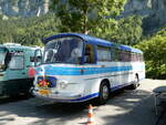 (254'021) - Niederer, Grub - AR 32 U - Setra am 19. August 2023 in Hoch-Ybrig, Talstation Weglosen