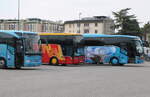 Diverse - Mercedes + Van Hool + Setra am 19. M�rz 2026 in Padova (Aufnahme: Martin Beyer)