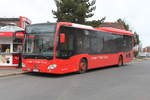 SEV Bus von Warnemnde nach Rostock-Marienehe am 16.03.2019 in Warnemnde.