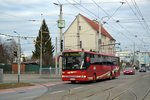 setra-300er-serie/494212/gkb---graz-koeflacher-bahn-und-busbetrieb GKB - Graz-Köflacher Bahn und Busbetrieb GmbH Setra S 317 UL WN 73 als Linie 710 kurz vor der Haltestelle Alte Poststraße, 26.02.2015
