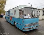 Der Blaue Bus aus Stuttgart ~ Eventmobil ~ S-TS 42H ~ ex. Stadt Ludwigsburg - Stadtbibliothek (Bcherbus) ~ Setra 150 ~ 04.11.2012 in Stuttgart