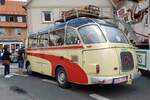 Setra/840407/setra-oldiebus-steht-anl-der-fladungen-classics Setra-Oldiebus steht anl. der Fladungen Classics 2023 in Fladungen