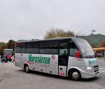 iveco-irisbus/434421/iveco-rapido-von-hofstaetter-reisen-aus IVECO Rapido von Hofsttter Reisen aus sterreich am 11.Okt.2014 in Krems.