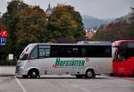 iveco-irisbus/434422/iveco-rapido-von-hofstaetter-reisen-aus IVECO Rapido von Hofsttter Reisen aus sterreich am 11.Okt.2014 in Krems.