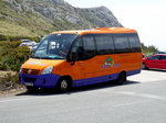 Kleinbus von Futurtrans auf Mallorca-Inselrundfahrt im Mai 2016