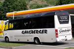 Mercedes-Benz/481245/mercedes-o-818-von-gansberger-reisen Mercedes O 818 von Gansberger Reisen aus Niedersterreich im Juni 2015 in Krems gesehen.