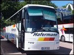 VDL Bova Futura von Hafermann Reisen aus Deutschland im Stadthafen Sassnitz.