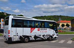 ISUZU Tourquoise von Czechbus (CZ) in Krems gesehen.