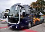 Irisbus Magelys HDH von Datzinger Busreisen aus Niedersterreich am 1.August 2014 in Krems gesehen.