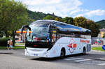 Iveco Irisbus Magelys Pro von Maresca Viaggi aus Italien in Krems gesehen.
