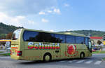 MAN Lion`s Coach von der Bustouristik Robert SCHMID aus der BRD in Krems.
